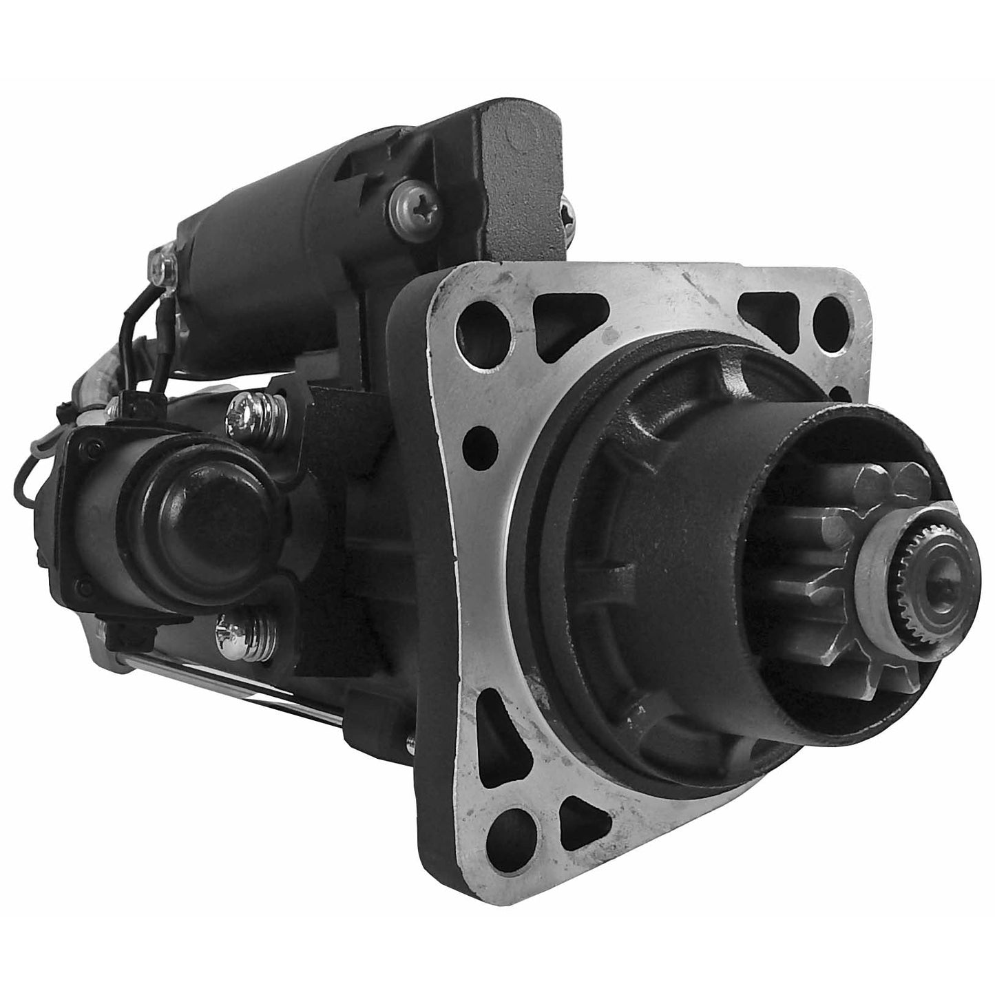 Anlasser 0145243M Starter MITSU./PERKINS 24V 5.5KW CW / 10Z öldicht und masseisoliert für T6-3544, 6-3544, 4-236, Perkins