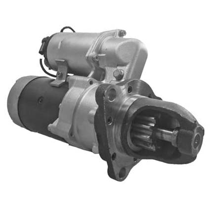 Anlasser 019650 Starter NIK./KOMATSU 24V 11KW CW / 11Z für SAA6D170E-3C-8, SAA6D170E-2D-8, SA6D170E-2C-7, SA6D140-2D-5G, S6D170E-2A-6D, S6D125-1CC-FW, 4D95L-W-1E, Komatsu