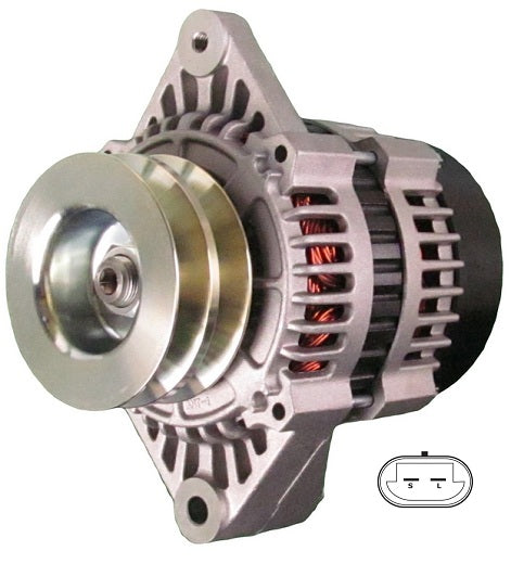 Lichtmaschine 020616 Generator DEL./HYSTER 12V 70Amp. 2V86