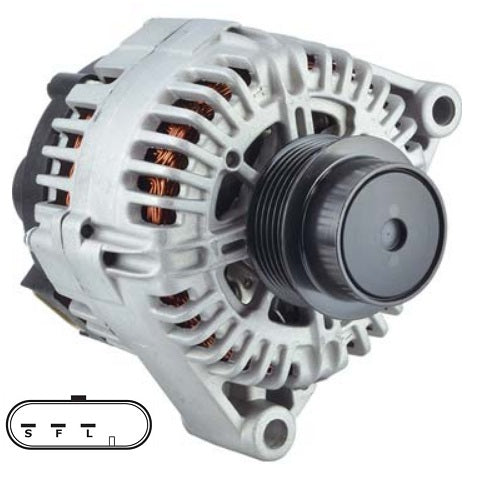 Lichtmaschine 0215046 Generator VALEO/CHEVROLET 12V 140Amp. 6PVC66