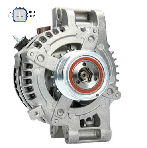 Lichtmaschine 024521 Generator DENSO/TOYOTA 12V 90Amp. 7PVC57