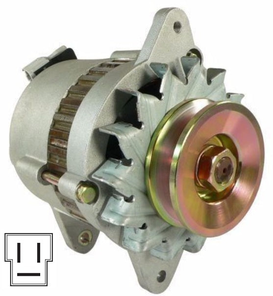 Lichtmaschine 025650 Generator NIK./ISUZU 12V 60Amp. 1V83