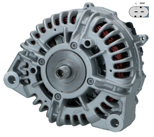 Lichtmaschine 02625191 Generator BOSCH/J. DEERE 12V 240Amp.