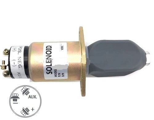 Stop-Solenoid 274716 SHUT DOWN YANMAR 12V