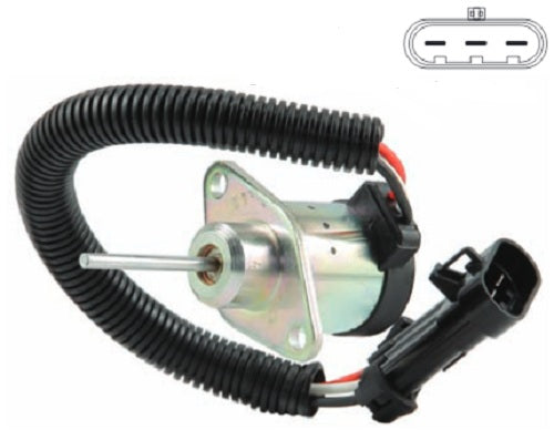 Stop-Solenoid 276504 SHUT DOWN KUBOTA 12V