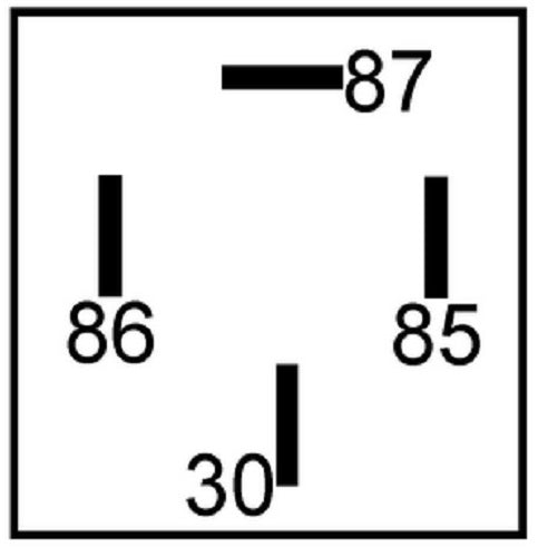 Relais-Magnetschalter 340282 Relais CAV 12V 40Amp.