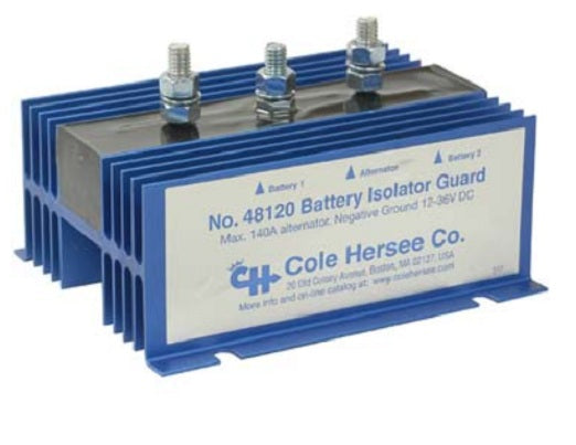 Relais-Magnetschalter 349530 LADESTROMVERTEILER 12-36V 140Amp. 1xInput 2x Output