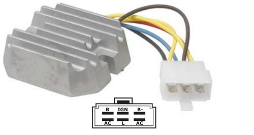 Regler-Gleichrichter 361046 REG./RECTIFIER JOHN D. 12V