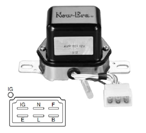 Regler-Gleichrichter 36551 REGULATOR DENSO/EX 12V
