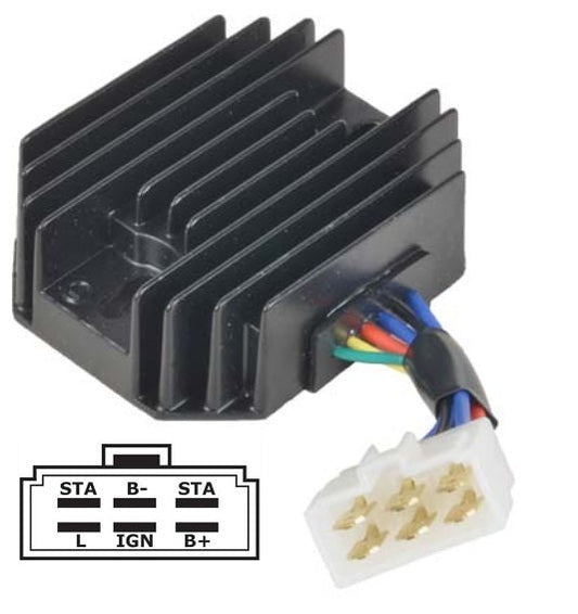 Regler-Gleichrichter 368019 REG./RECTIFIER KUB./YAN. 12V 14.7 Setpoint