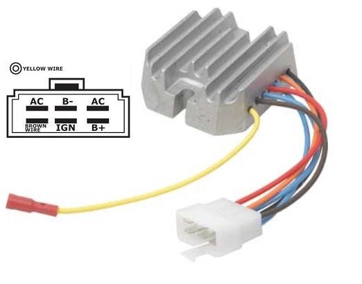 Regler-Gleichrichter 369640 REG./RECTIFIER YANMAR 12V